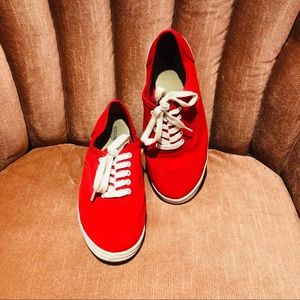 Red shoes
